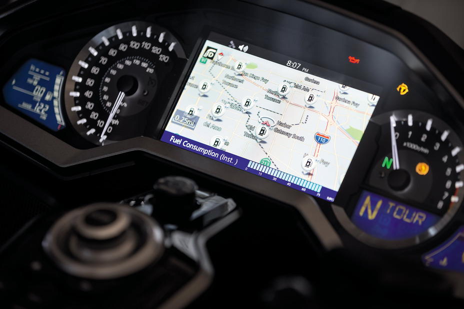 Honda Goldwing navigation