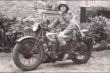 German Motorcycle Helmet