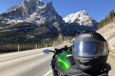 Shoei GT Air helmet.
